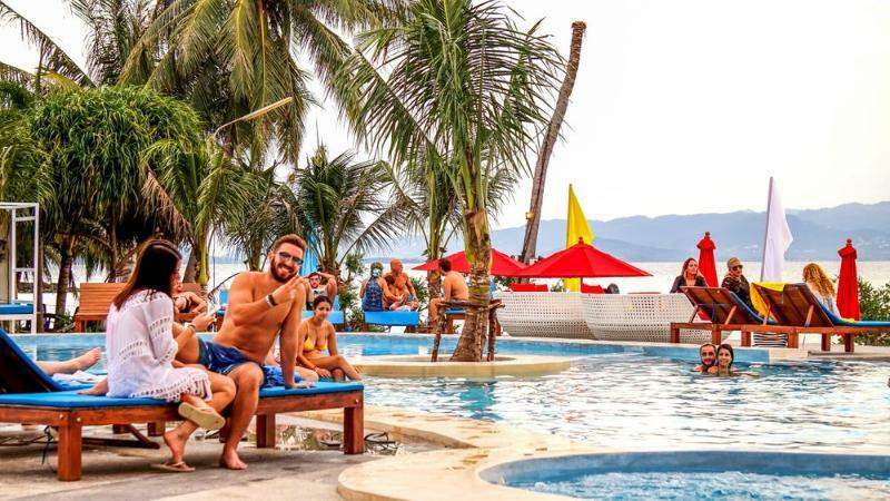 Sunset Beach Club Hotel Hatrin Kültér fotó
